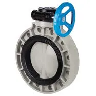 Затвор дисковый с редуктором PP-H IPS (Model A) d24" (DN600)