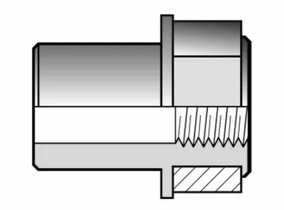 Адаптер с внутренней резьбой PP-H FIP 20x1/2 SDR11 PN10