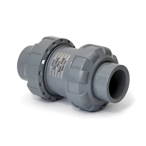 Обратный клапан ХПВХ шаровой IPS d40 (DN32)